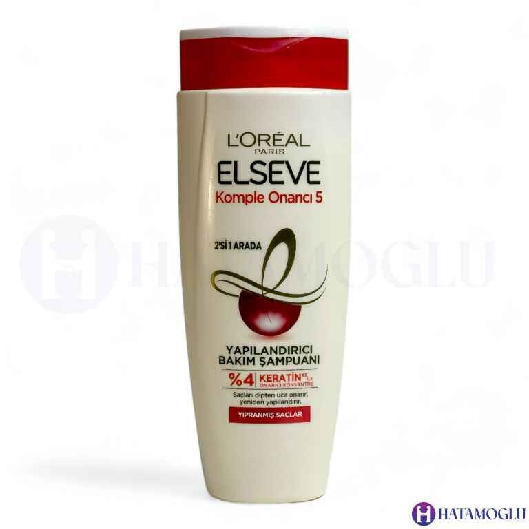 شامپو لورآل Komple Onarici 5 مناسب موهای آسیب دیده حجم ۴۵۰ میل